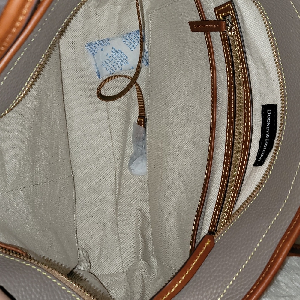 Dooney & Bourke Pebble Leather Tote - Picture 10 of 13